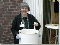 Marlis kocht Erbsensuppe