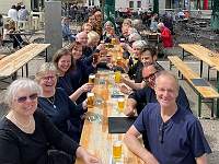 Chorfestival nach dem Auftritt